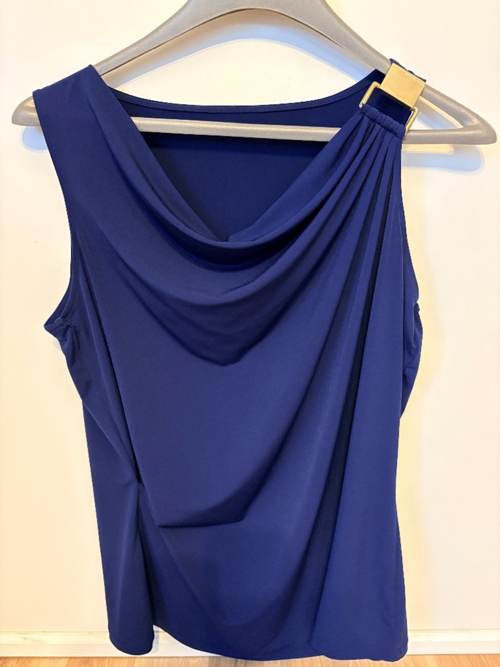 Michael Kors royal blue top.